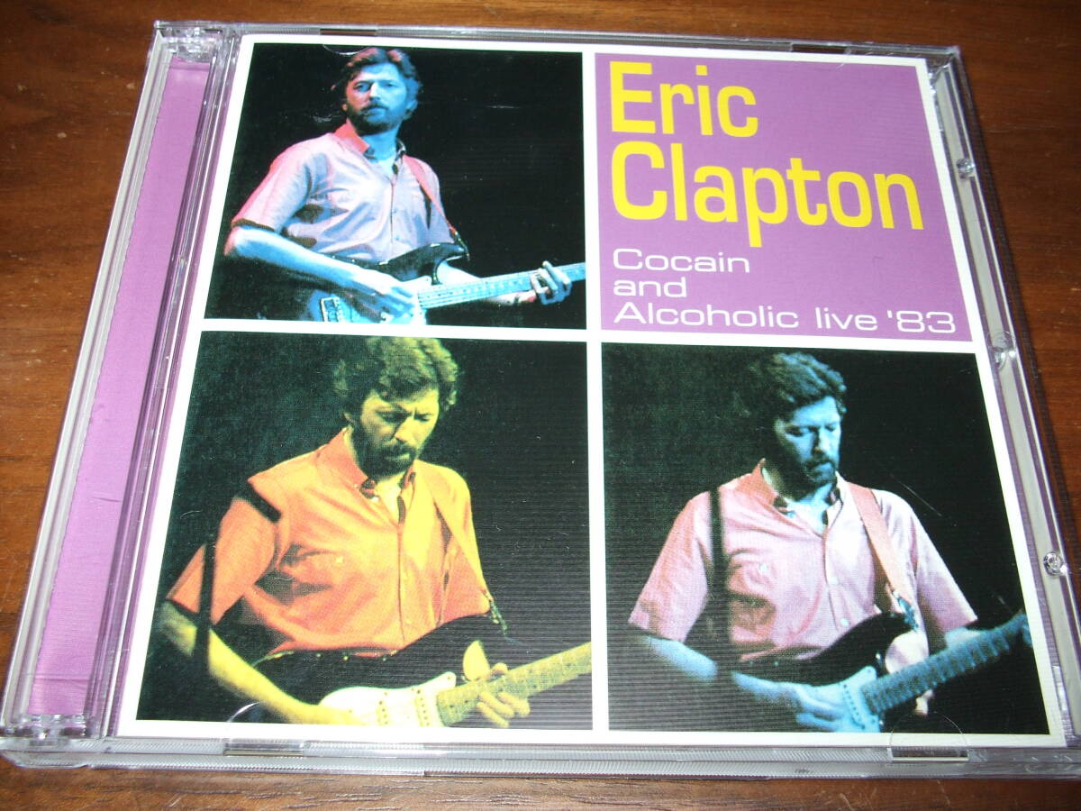 Eric Clapton《 Cocain & Alcoholic Live 83 》★ライブ２枚組
