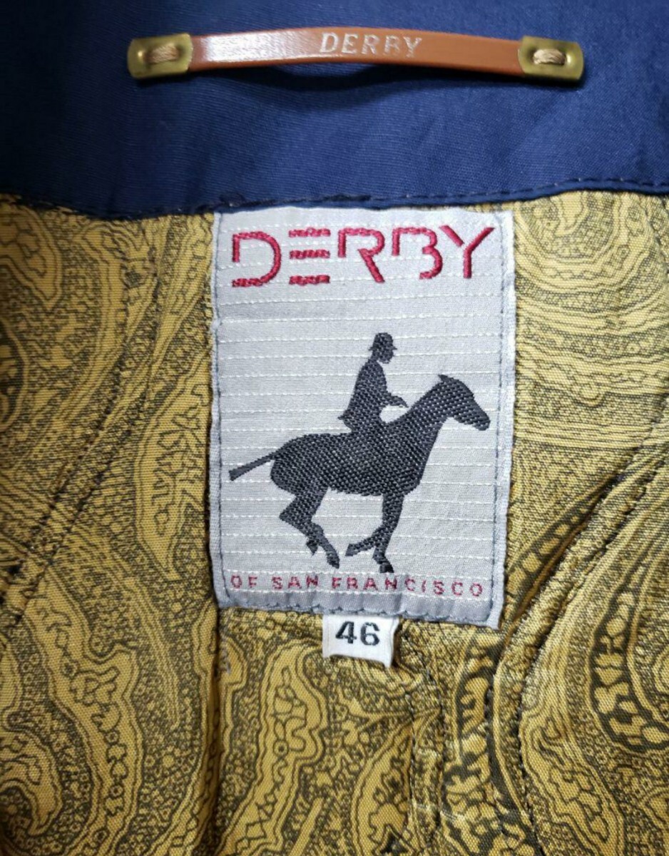 DERBY of San Francisco ダービージャケット 馬タグ ダービー DERBY of San Francisco ダービージャケット 馬タグ ダービー