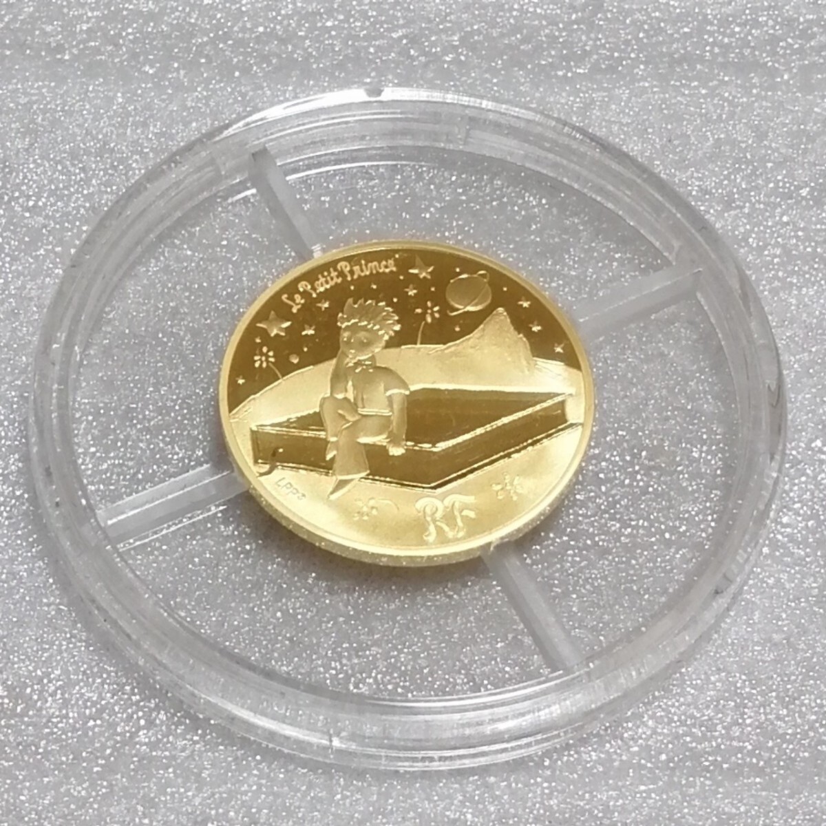 フランス 2021 星の王子さま 金貨 1/4オンス プルーフ