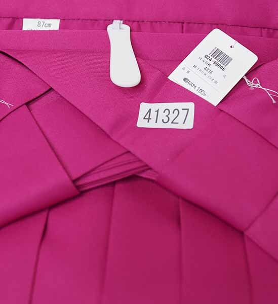  вышивка hakama женщина . hakama одиночный товар женщина .13 лет для лампа с бумажным абажуром hakama hakama внизу 87cm девочка розовый лопатка есть Sakura церемония окончания новый товар ( АО ) дешево рисовое поле магазин NO41327