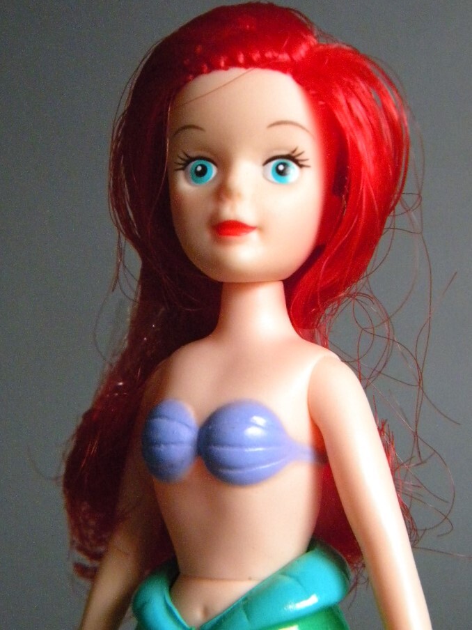 MASUDAYA 絶版 ★★人魚姫 sofvi リトル マーメイド !! 着せ替えタイプ アリエル マスダヤ Mermaid セクシー水着★★未使用デッドストック1
