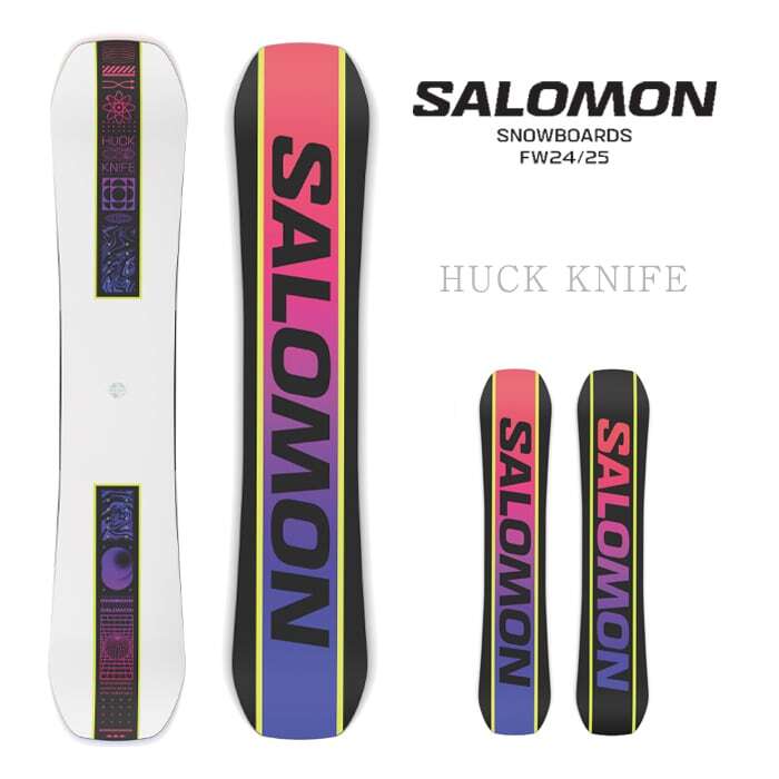新品未使用 24-25 SALOMON BOARD HUCK KNIFE 156cm 安心保証 即日発送 土日祝発送OK