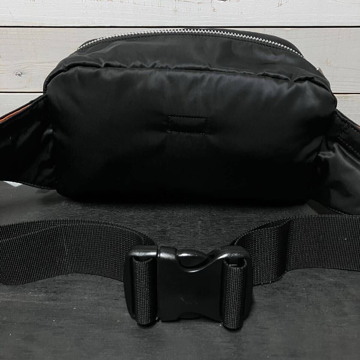 PORTER STUSSY WAIST SHOULDER BAG TANKER BLACK 吉田カバン PORTER STUSSY WAIST SHOULDER BAG TANKER BLACK 吉田カバン