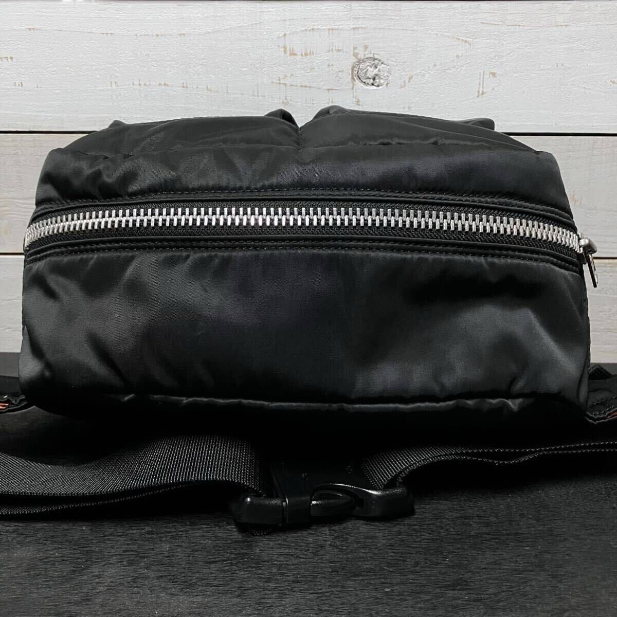PORTER STUSSY WAIST SHOULDER BAG TANKER BLACK 吉田カバン PORTER STUSSY WAIST SHOULDER BAG TANKER BLACK 吉田カバン