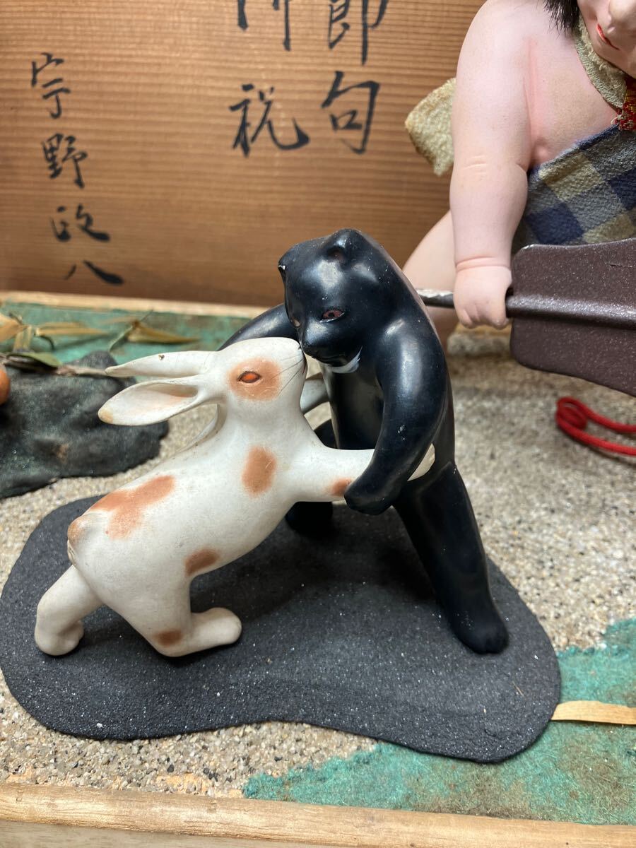 Z100 京都 旧家整理品 時代物 金太郎 五月人形 京都丸平 大木 Z100 京都 旧家整理品 時代物 金太郎 五月人形 京都丸平 大木