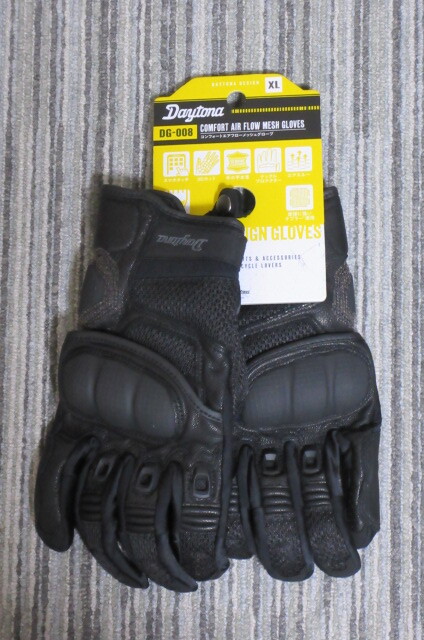 デイトナ　コンフォートエアフローメッシュグローブ　サイズXL　新品　DG-008 45901