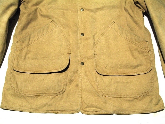 米國(guó)制 Woolrich ウールリッチ L（≒XXL相當(dāng)） ワークジャケット カバーオール 革襟 ビンテージ ヴィンテージ vintage