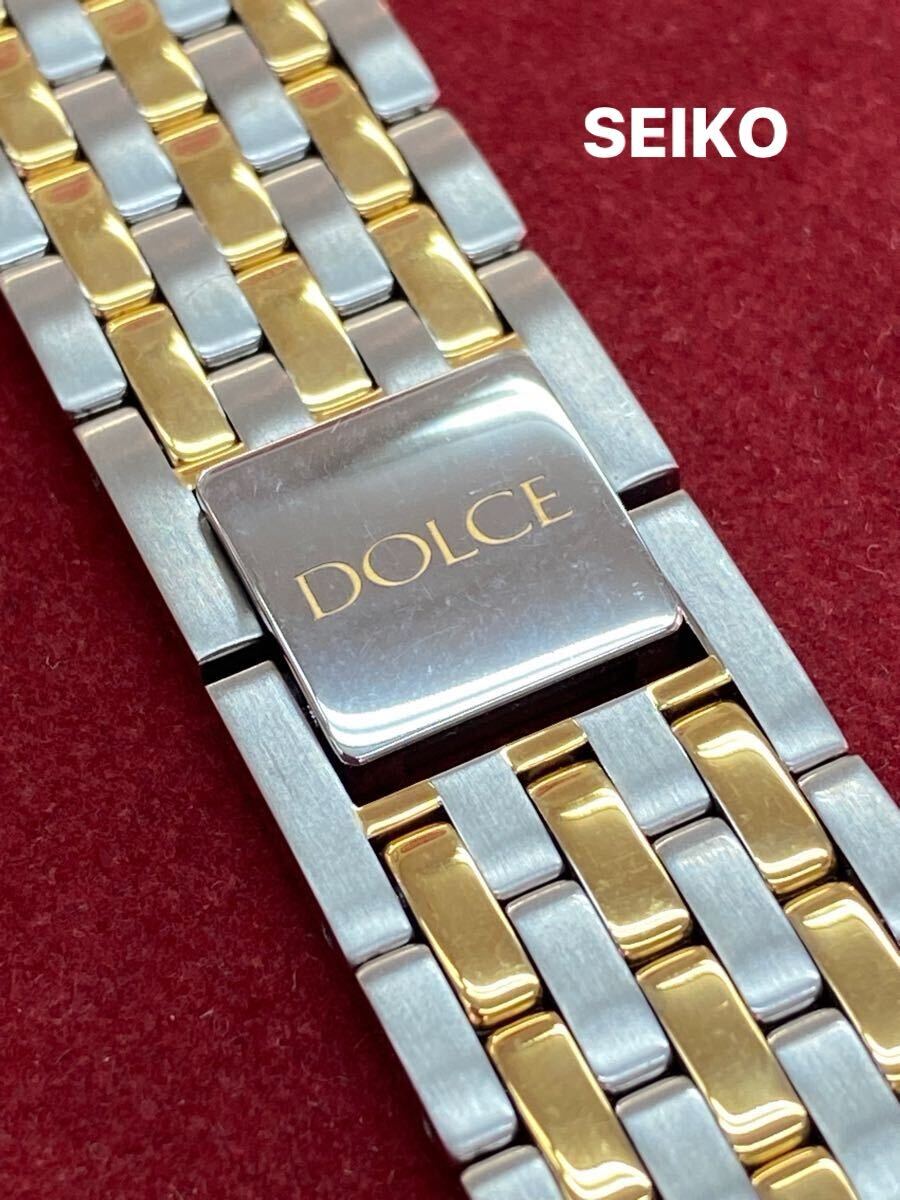 新品☆SEIKO DOLCE 純正 時計バンド 17mm AB23BR ブレス クサリ デッドストック セイコー ドルチェ ベルト