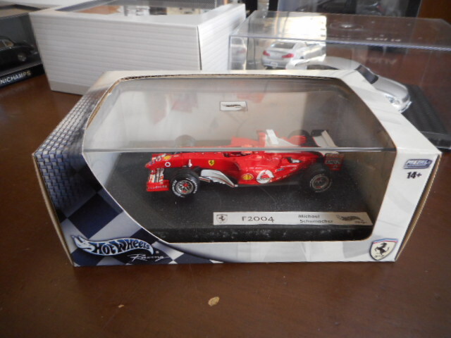 ★★1/43 F1 ホットホイール フェラーリ F2004 シューマッハ HotWheel Ferrari Schumacher #1★★