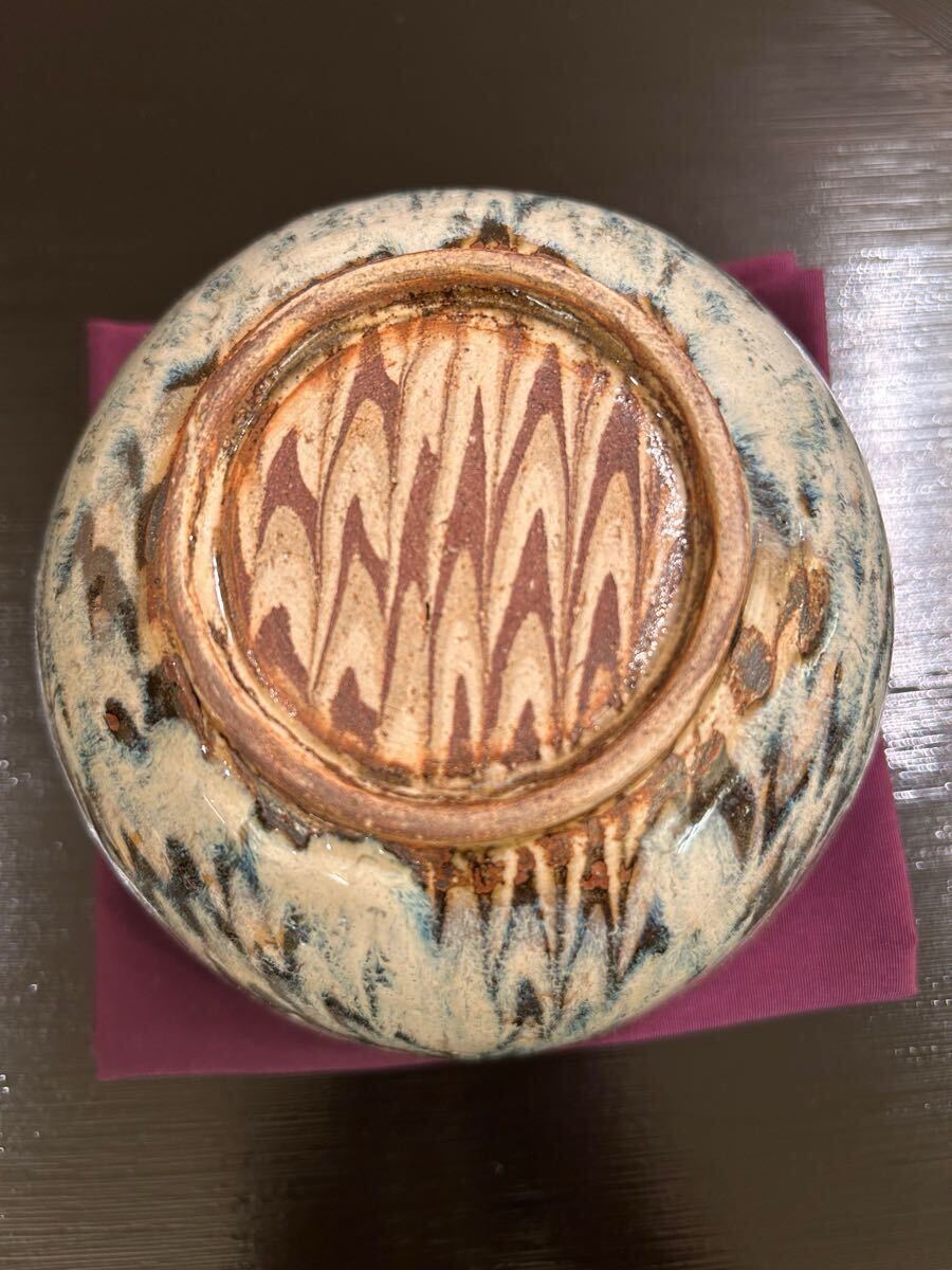 上田恒次 作 練上鶉手 茶道具 碗 |陶磁一般 上田恒次 作 練上鶉手 茶道具 碗 |陶磁一般