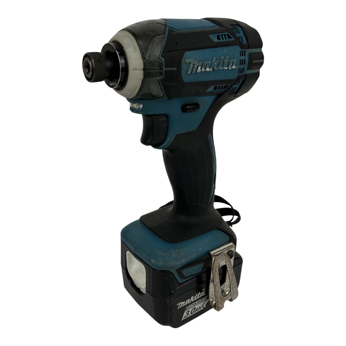 ЗЗ MAKITA マキタ 14.4v インパクトドライバ バッテリーx1付 TD138D ブルー 傷や汚れあり