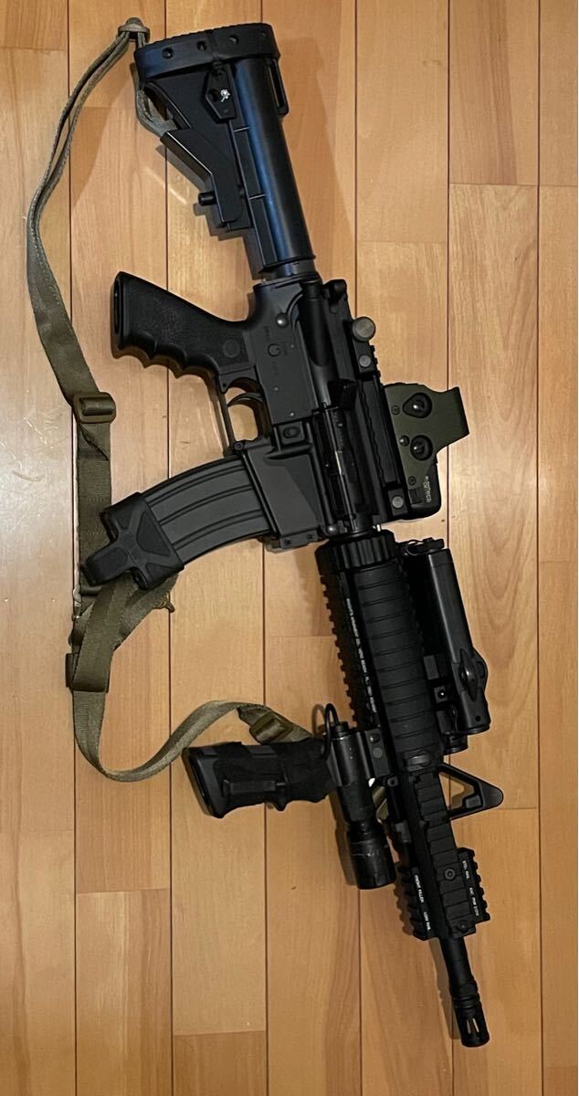 東京マルイ MWS M4 MRE カスタム Vtac スリング ライザー peq2 東京マルイ MWS M4 MRE カスタム Vtac スリング ライザー peq2