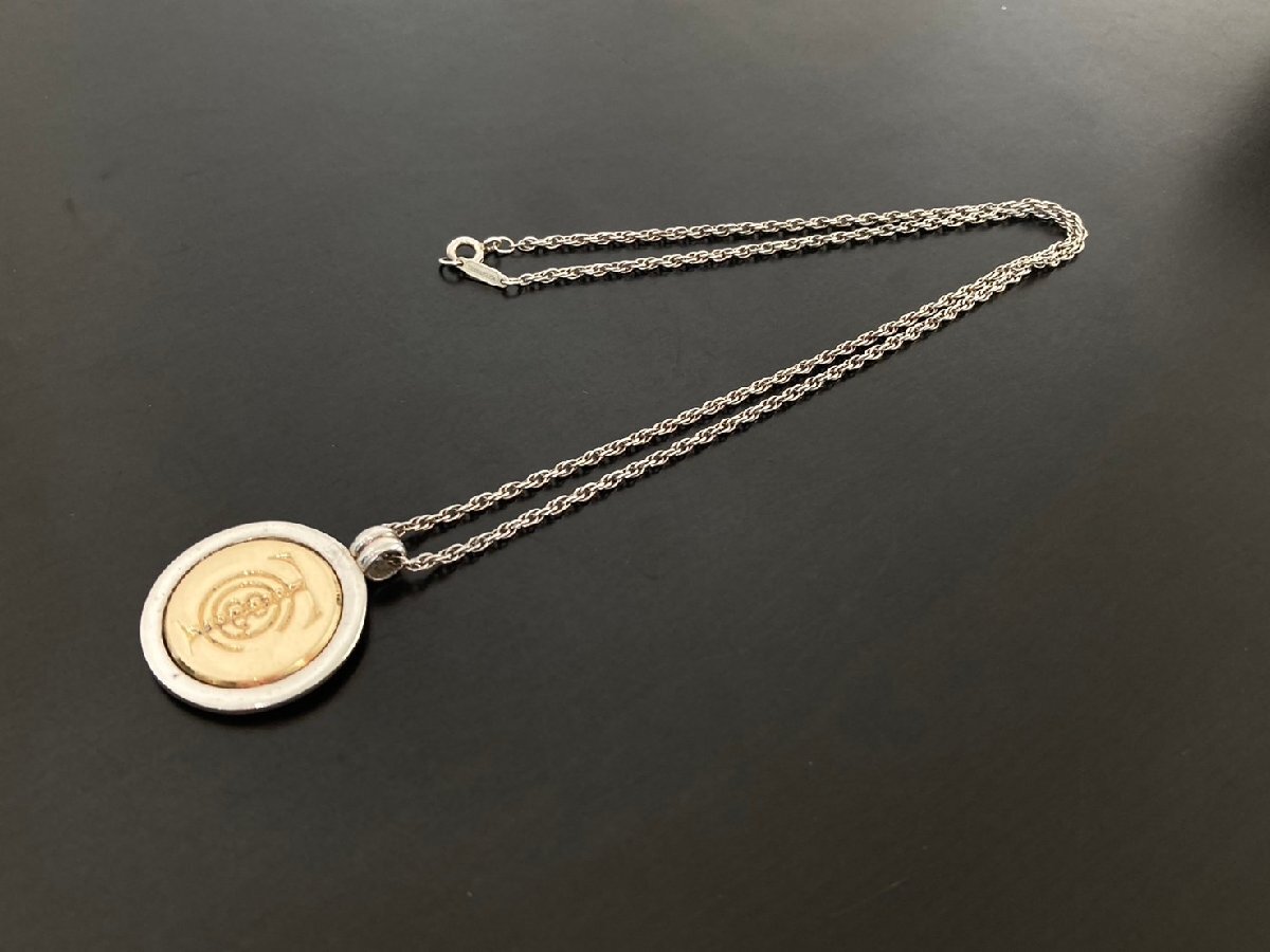 ○Tiffany&Co. ティファニー 旧ロゴ メダル シルバー ゴールド