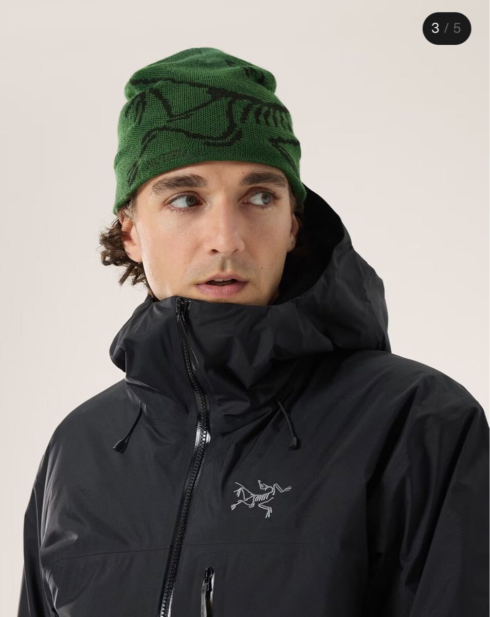激レア 2024 新品】ARC'TERYX Bird Head Toque Eden/Black 激レア 2024 新品】ARC'TERYX Bird Head Toque Eden/Black