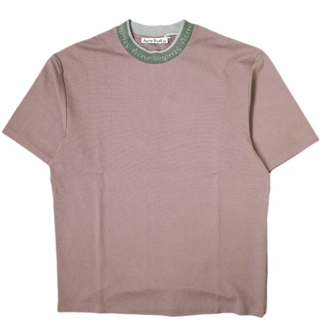 新品 Acne Studios アクネストゥディオズ ロゴTシャツ ピンク XS 新品 Acne Studios アクネストゥディオズ ロゴTシャツ ピンク XS