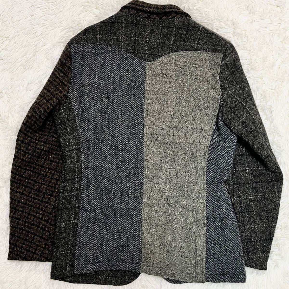 名作】BEAUTY&YOUTH×HARRIS TWEED クレイジーパターン 名作】BEAUTY&YOUTH×HARRIS TWEED クレイジーパターン