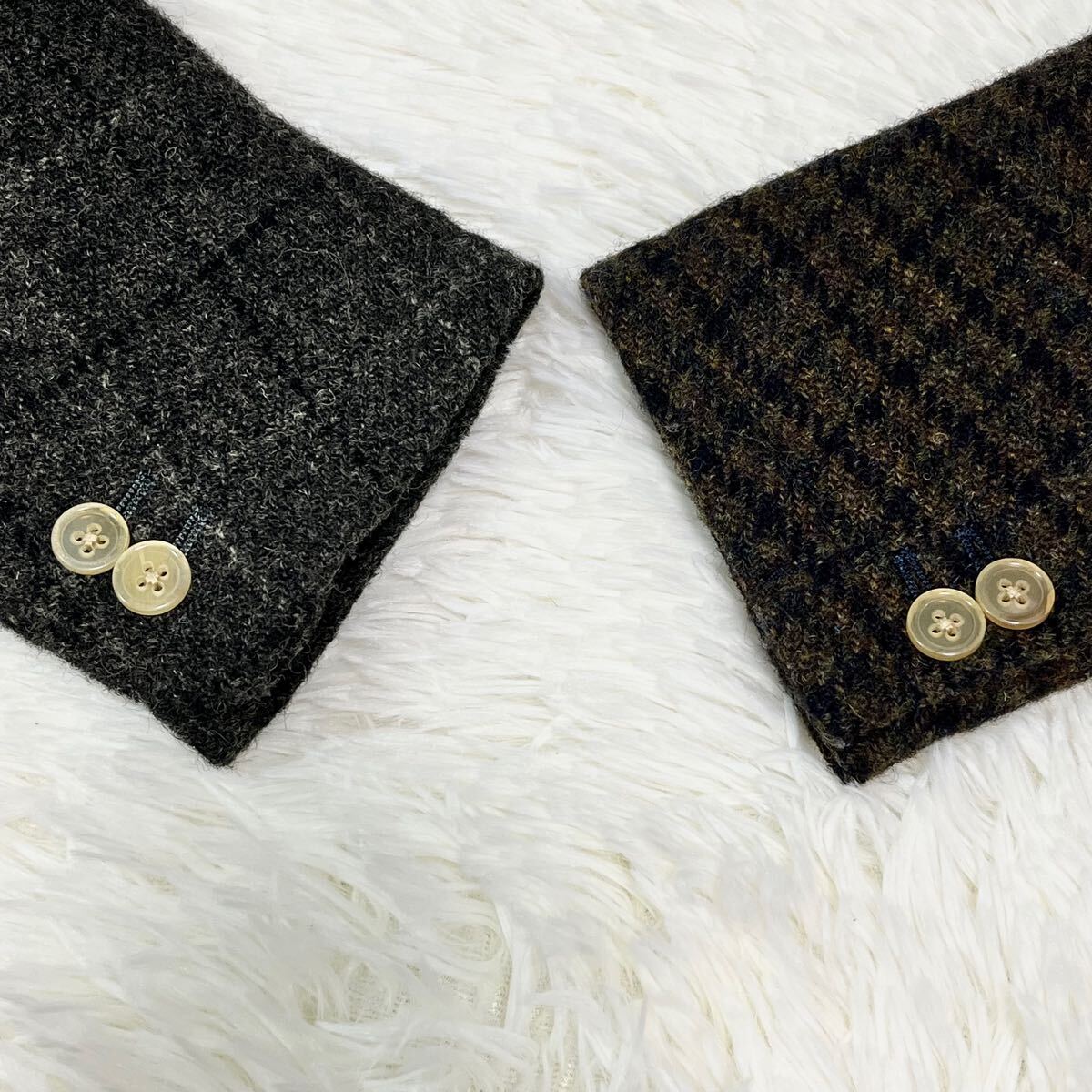 名作】BEAUTY&YOUTH×HARRIS TWEED クレイジーパターン 名作】BEAUTY&YOUTH×HARRIS TWEED クレイジーパターン
