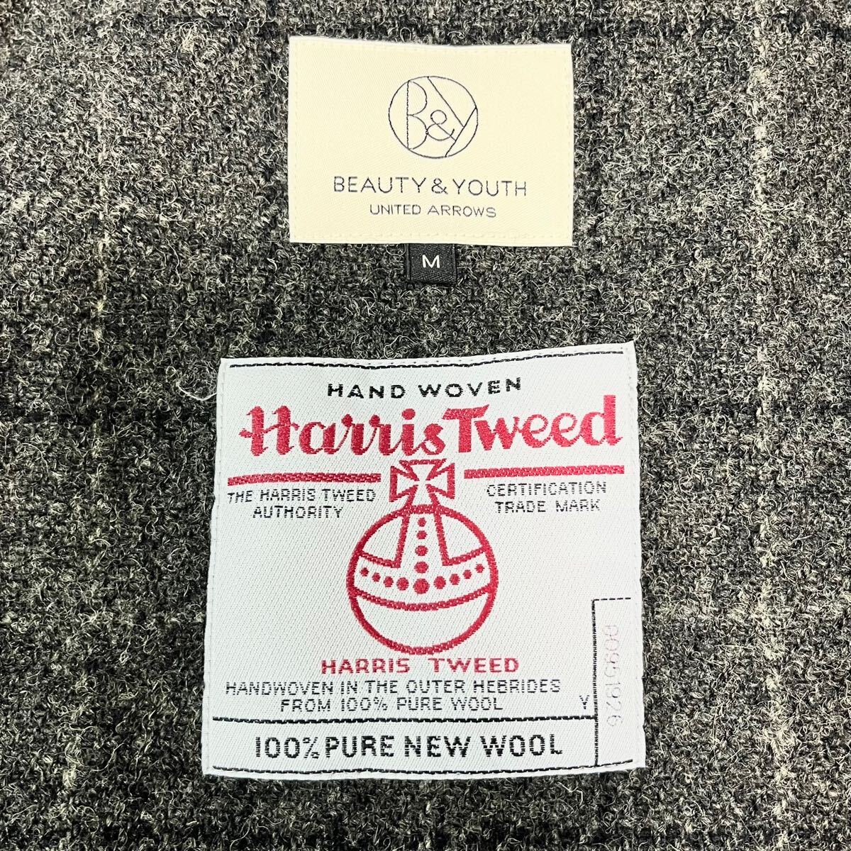 名作】BEAUTY&YOUTH×HARRIS TWEED クレイジーパターン 名作】BEAUTY&YOUTH×HARRIS TWEED クレイジーパターン