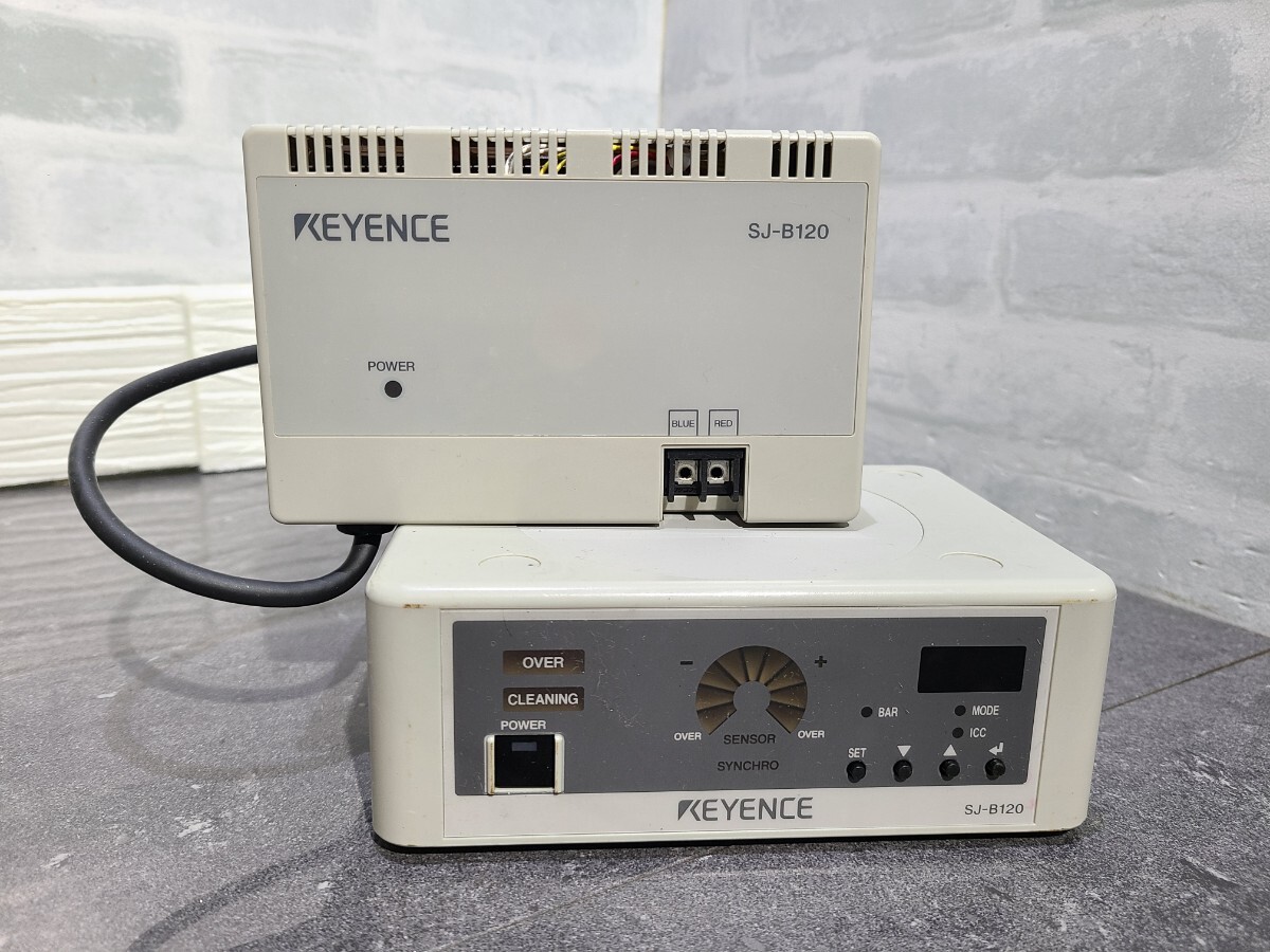 【現状品】管1H118 KEYENC　スポットタイプアンプユニットSJ-B120