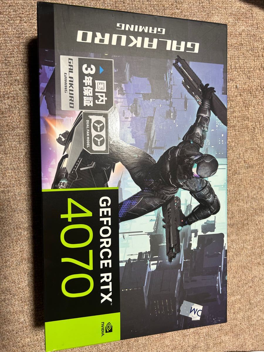 RTX4070 玄人志向　グラフィックボード