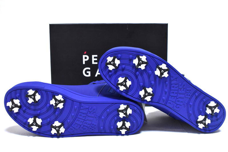 送料無料】新品 PEARLY GATES ロゴ ミドルカット ゴルフシューズ