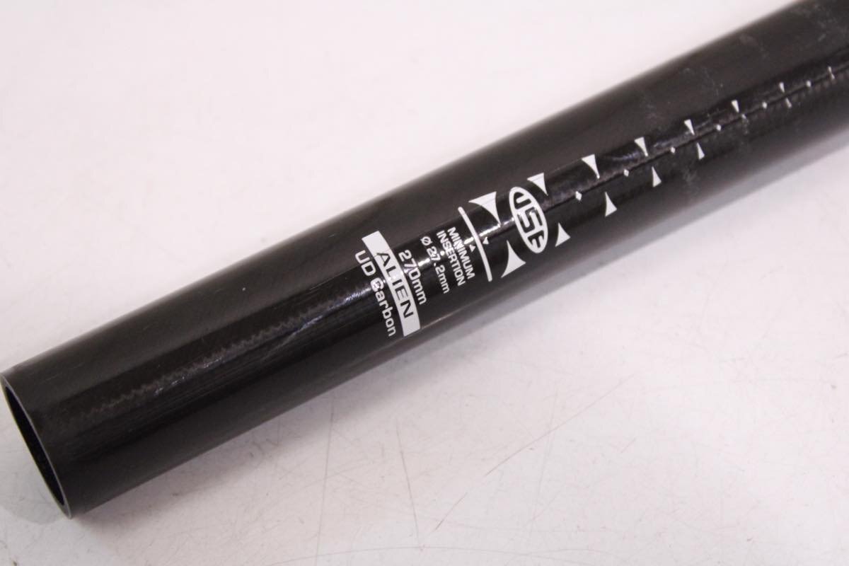 ★USE ALIEN カーボンシートポスト Φ27.2mm