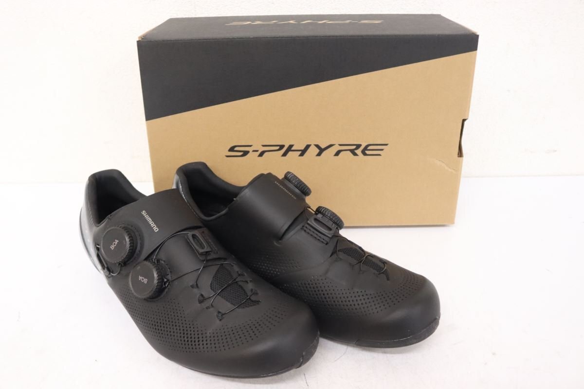 ▲SHIMANO シマノ S-PHYRE SH-RC903M L01 E EU41 サイズ25.8cm ROAD ビンディングシューズ 美品