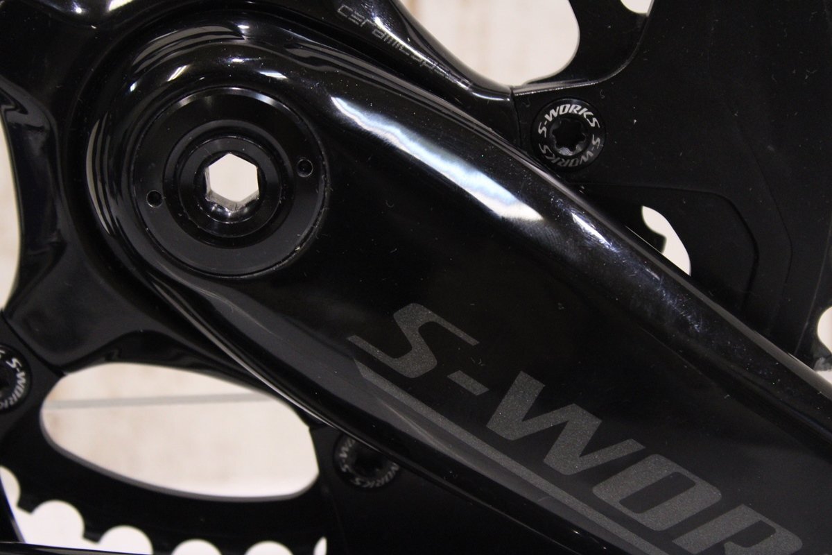 ★SPECIALIZED スペシャライズド S-WORKS 172.5mm 52/36T 2x11s 両足計測パワーメーター カーボンクランクセット BCD:110mm