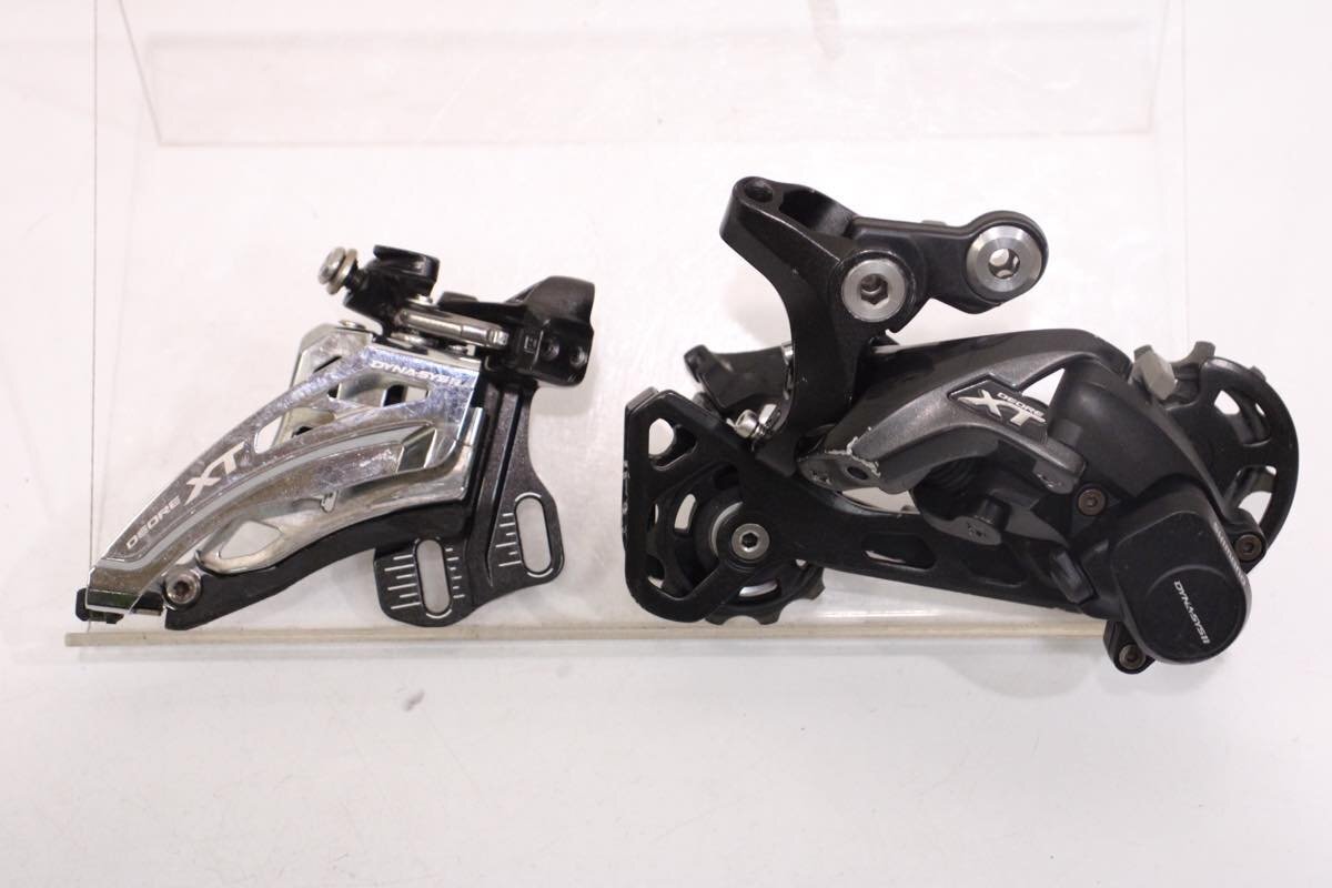 ★SHIMANO シマノ FD-M8020 DEORE XT 66-69度 フロントディレイラー RD-M8000 DEORE XTリアディレイラーセット