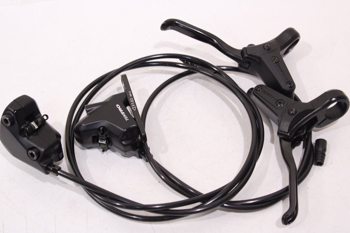 ★TEKTRO テクトロ HD-R280 油圧ディスクブレーキ レバー/キャリパー セット 極上品