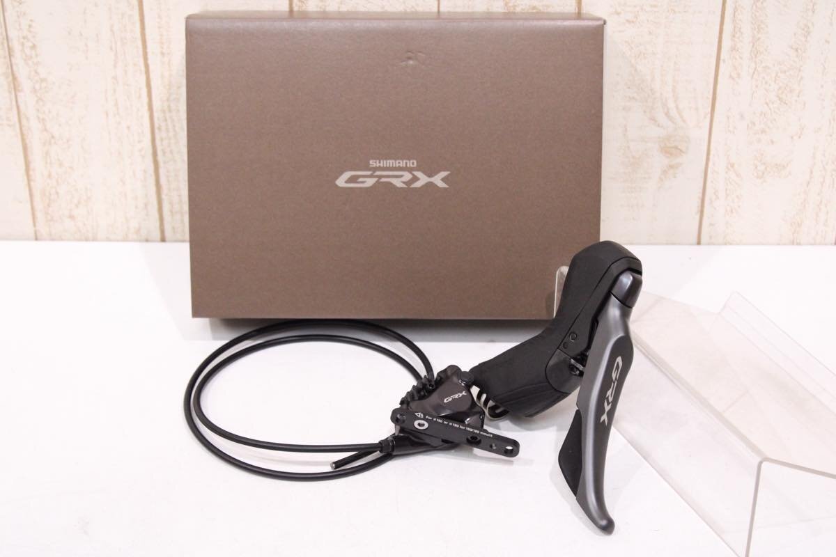 ★SHIMANO シマノ ST-RX820 GRX 機械式変速 油圧式ブレーキSTIレバー油圧式ブレーキキャリパー セット 極上品