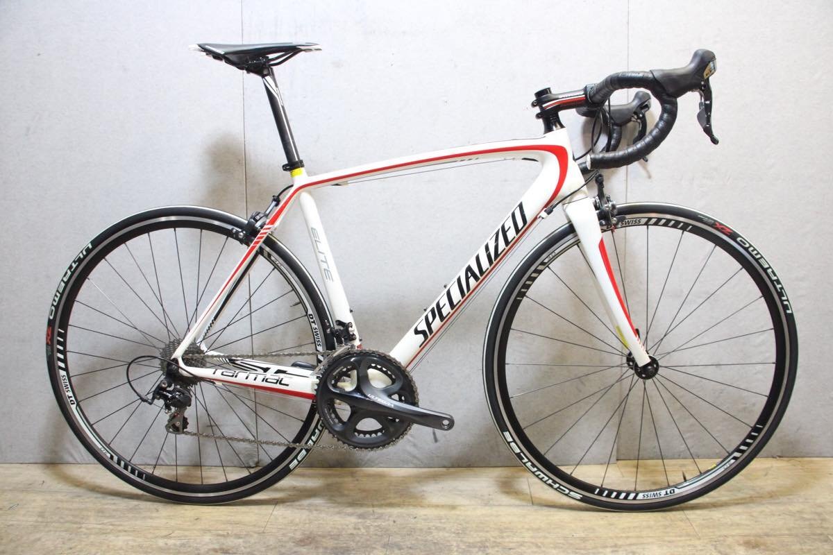 ■SPECIALIZED スペシャライズド TARMAC ELITE エントリーロード SHIMANO 105 5700 MIX 2X10S サイズ54 2012年モデル 美品