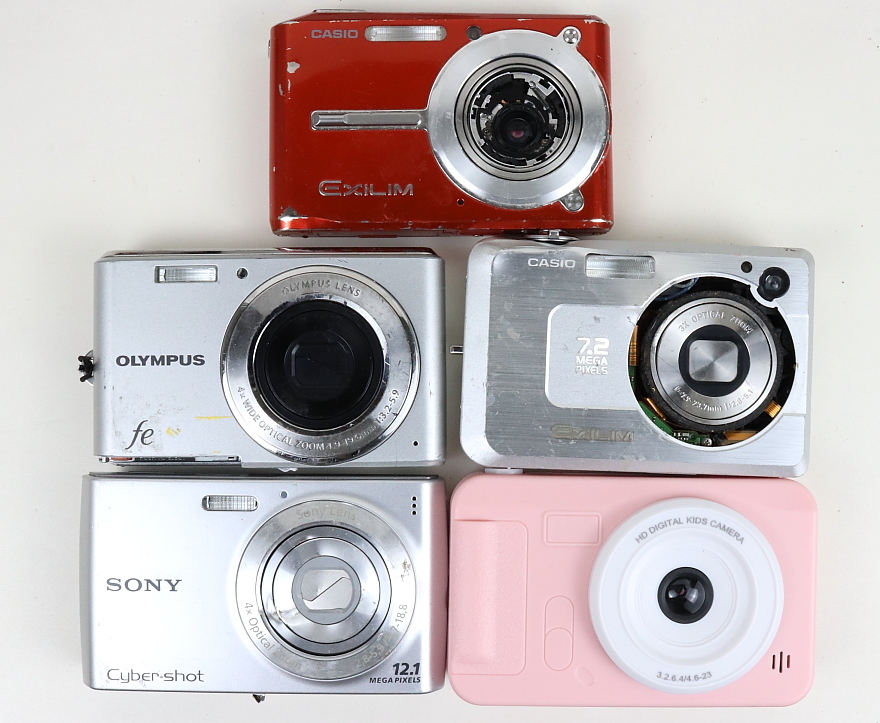 6676□ デジタルカメラ 20点 まとめ ジャンク品