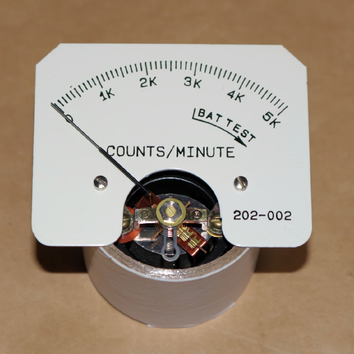 貴重 LUDLUM MODEL3 SURVEY METER用 メーターユニット 極上中古品 外し品