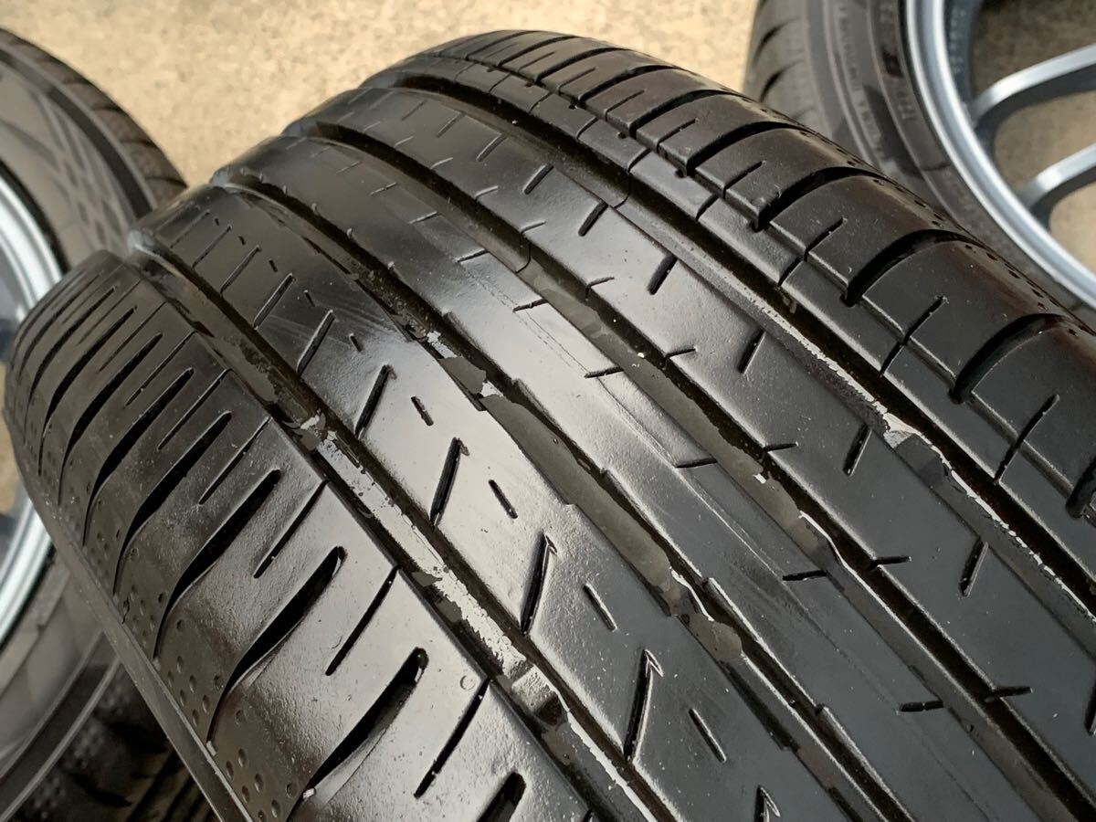 195/50R16 YH BluEarth-GT AE51 21年 9分山 RAYS RE30 CLUB SPORTⅡ 16×6JJ 限定希少色 マットライトグレー 中古品 送料込み 手渡し希望