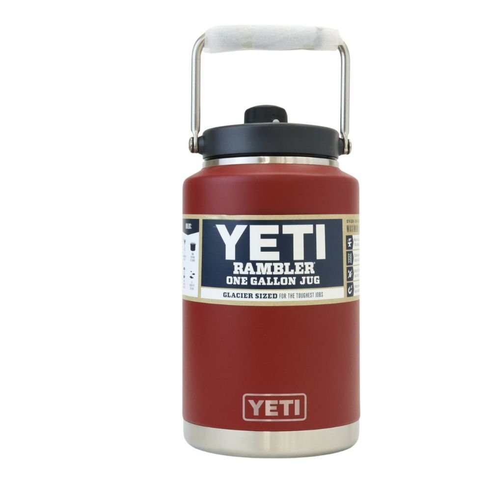 口コミ・レビュー評価が高いおすすめ人気商品の通販 ワンガロン RAMBLER イエティ YETI 提示未使用品 102905k4 ジャグ レッド 3.79L ジャグ