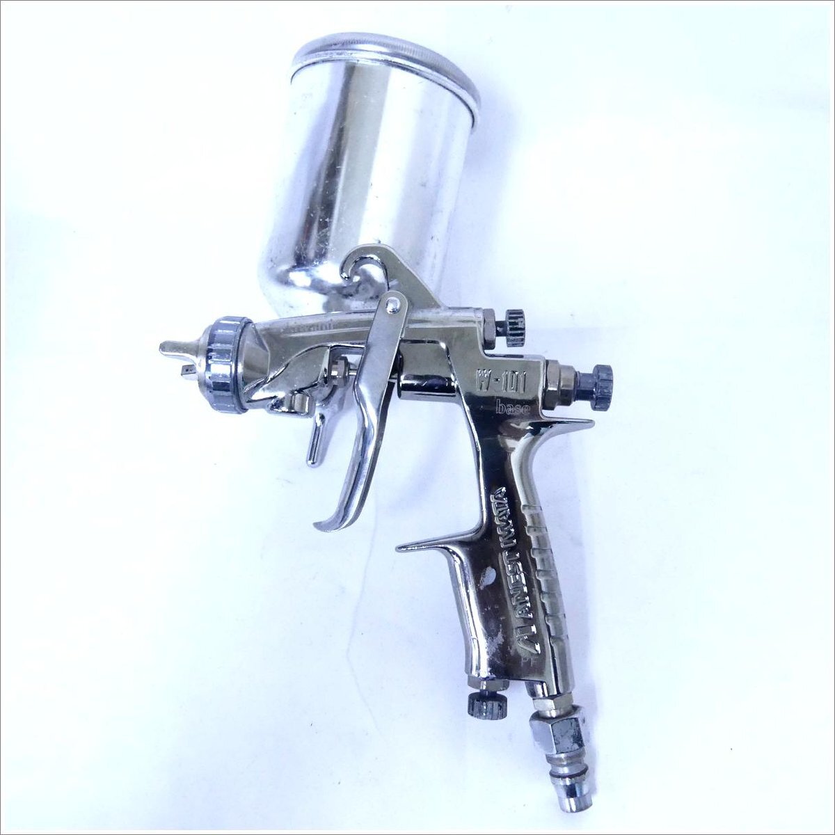 ANEST IWATA アネスト岩田 W-101 KIWAMI W-101-B8 スプレーガン カップ付き USED /2411A