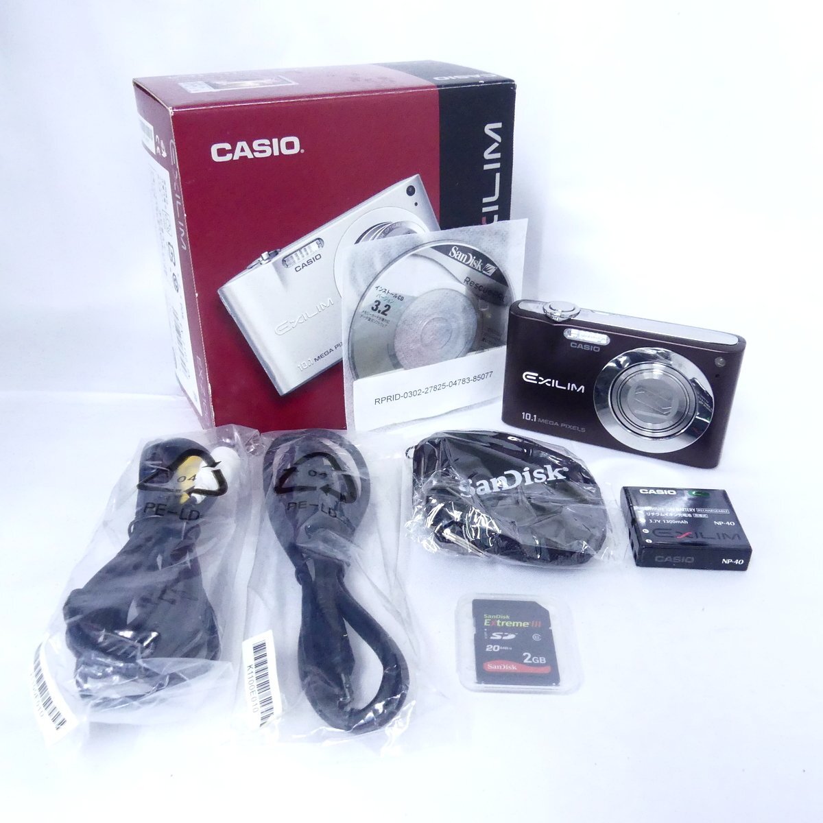 CASIO カシオ EXILIM エクシリム EX-Z100 デジタルカメラ コンデジ 現状渡し USED /2411C