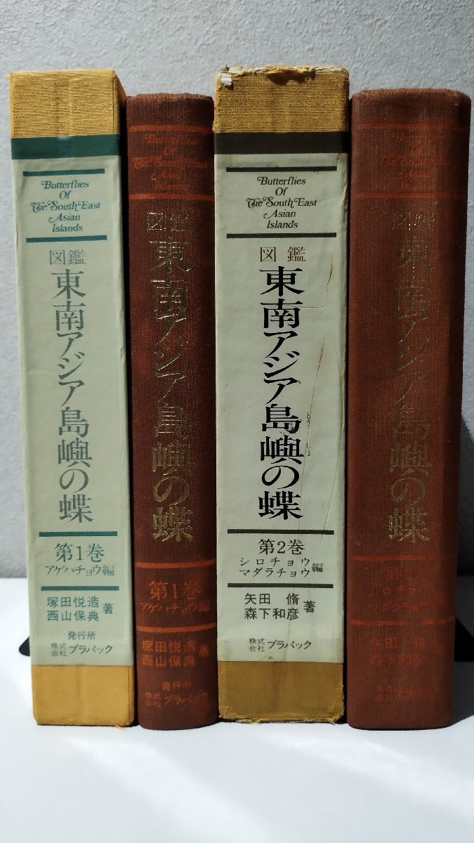 まとめ/2冊セット】図鑑 東南アジア島嶼の蝶 第1巻/第2巻 塚田 まとめ/2冊セット】図鑑 東南アジア島嶼の蝶 第1巻/第2巻 塚田
