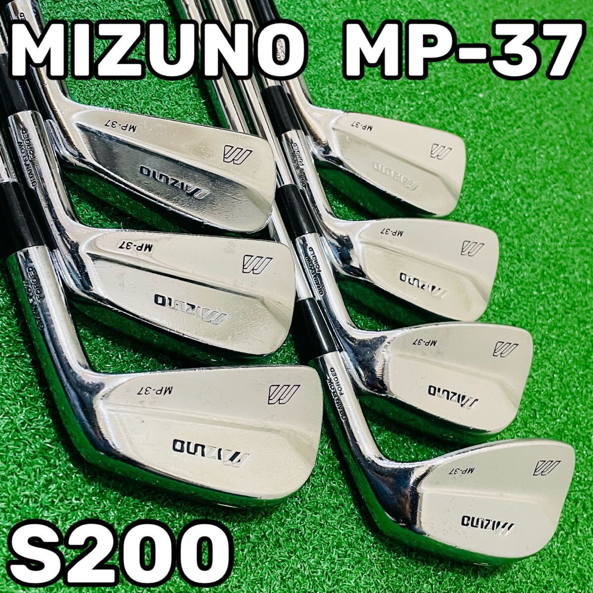7717 MIZUNO MP-37 ミズノ メンズ 右利き アイアン7本セット DG S400 Dynamic Gold ダイナミックゴールド 送料無料　匿名配送