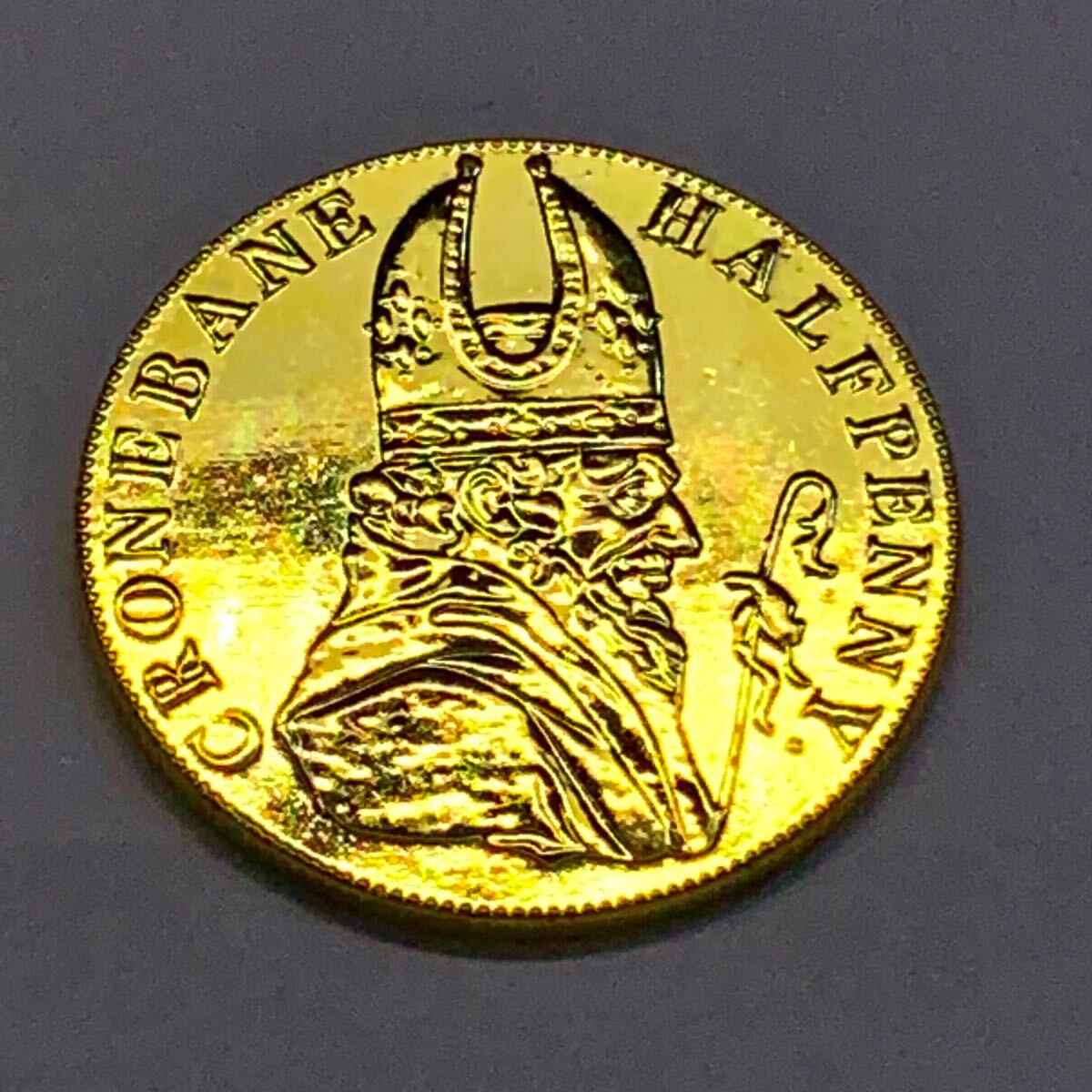 A265 金貨　古銭　1789年　 アイルランド　司教　ペニー　コイン　硬貨