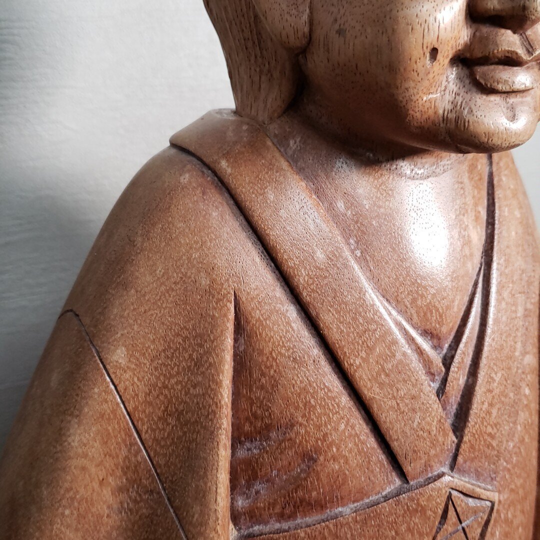 【公式】フジのお歳暮・冬ギフト - WEBカタログ掲載中 井波彫刻 酒井秀哲 冨山 伝統工芸 作家 細密彫刻 H46cm 無我童子 その他