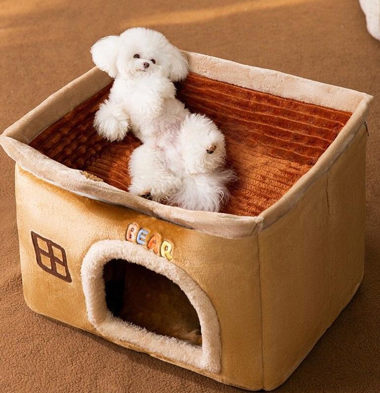 人気品貓ハウス ドーム型 犬 貓 ペットベット 冬用 クッション 2way 犬ベット 貓ベッド 洗える 冬 おしゃれ 犬用品 貓用品 ペット用品