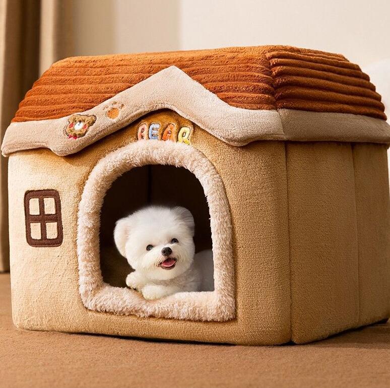 人気品貓ハウス ドーム型 犬 貓 ペットベット 冬用 クッション 2way 犬ベット 貓ベッド 洗える 冬 おしゃれ 犬用品 貓用品 ペット用品