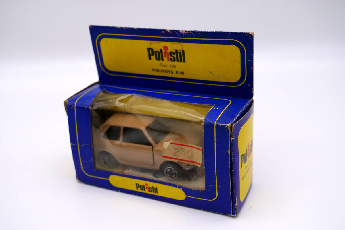 乗用車 Polistil Fiat 126 POLITOYS E 40