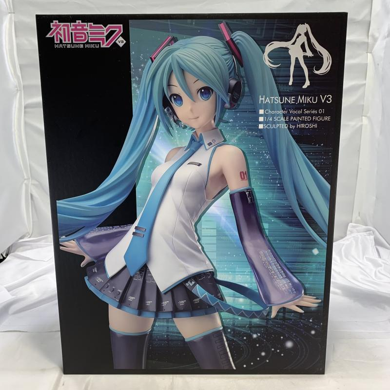 中古】開封)FREEing 初音ミク V3 1/4スケールフィギュア ボカロ 