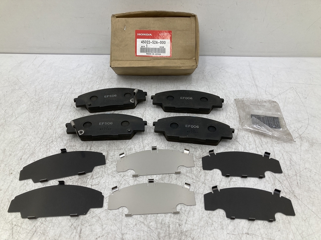 未使用 Honda ホンダ 純正 フロント ブレーキパッド 45022-S2A-000 AP1 S2000 等 (K1709)