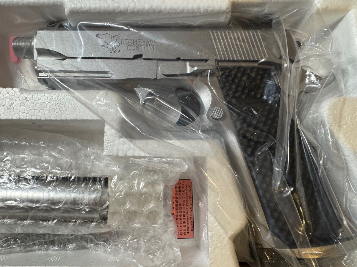 純正サイレンサー付き】新品未使用 WAスーパーリアル ナイト 純正サイレンサー付き】新品未使用 WAスーパーリアル ナイト