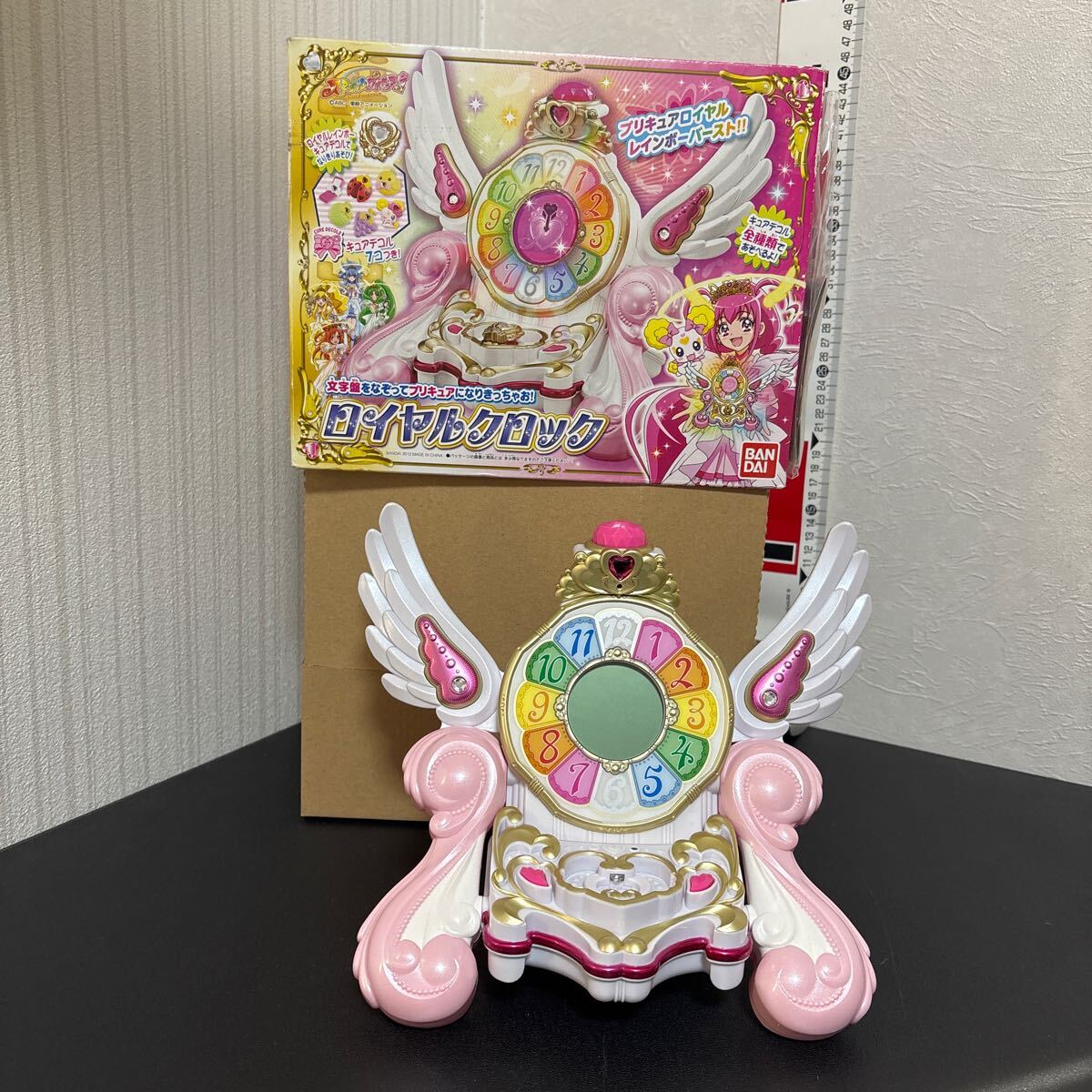スマイルプリキュア ロイヤルクロック 2012年 バンダイ キュアデコレクションプチ 3セット付き