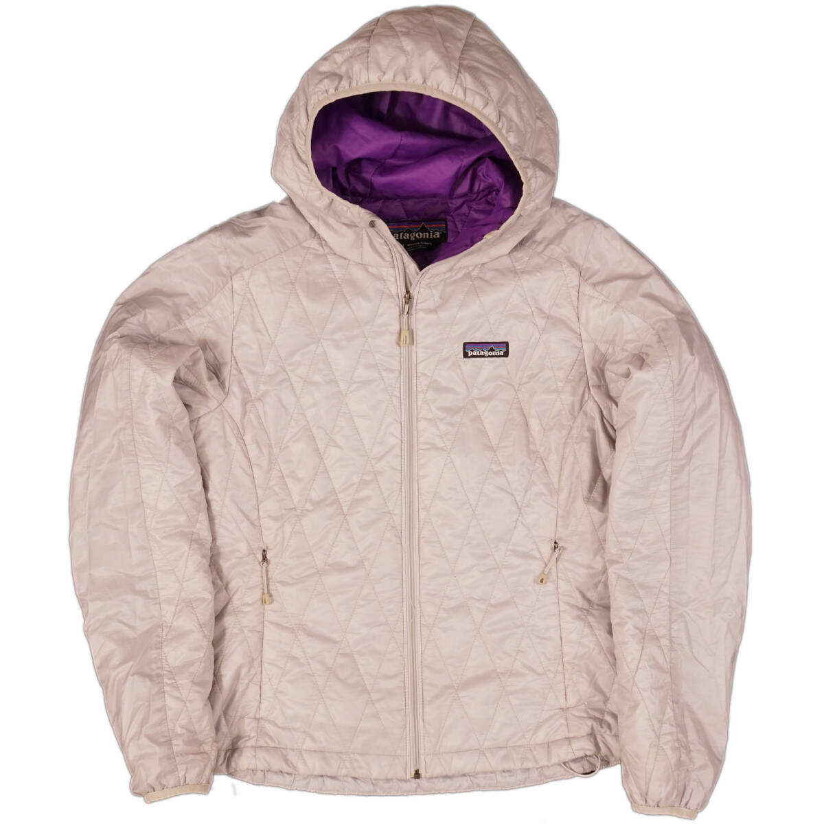 Patagonia W's Nano Puff Hoody M　パタゴニア ナノパフ フーディー フードつき プリマロフト ワン インサレーション ジャケット コート